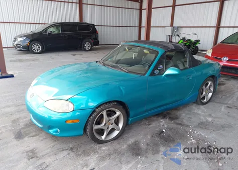 2003 Mazda Mx-5 Miata Cloth/Ls/Se/Shinsen из США, поврежденный, VIN JM1NB353230308120